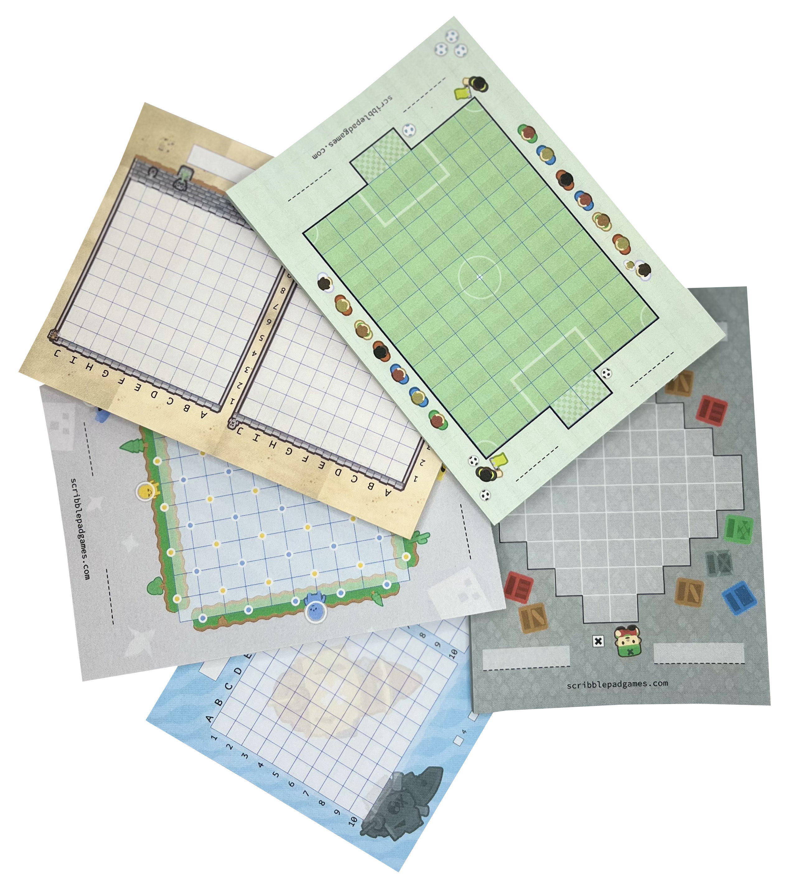 ScribblePadGames notepads